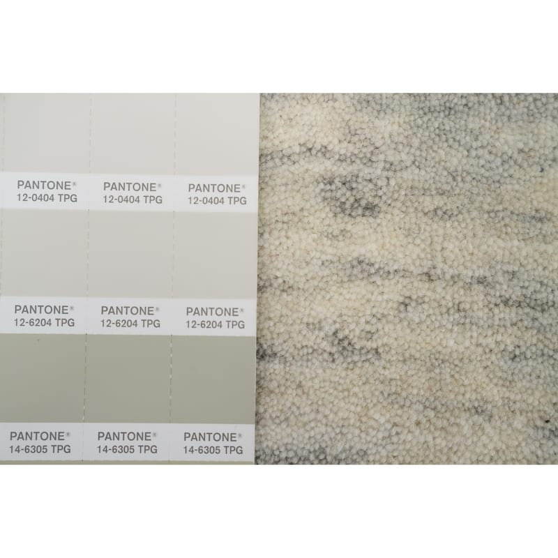 Hand Knotted Oriental 100% Wool Carpet Tribal Animal Pictorial Beige & Ivories Gabbeh Area Rug - 7' 10'' X 5' 1''