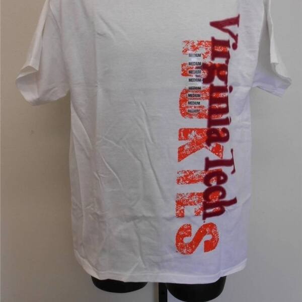 Shop Ncaa Virginia Tech Hokies Adult Mens Sizes M L Xl White Shirt