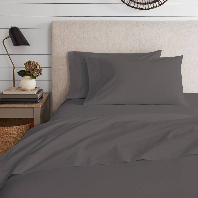 Color Sense Super-Soft & Cozy Knitted Jersey Sheet Set