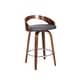 preview thumbnail 7 of 10, Carson Carrington Solavagen Mid-Century Modern Swivel Counter or Bar Stool