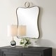 preview thumbnail 4 of 4, Uttermost 09974 Talia 24" W x 33" H Specialty Framed Bathroom Mirror