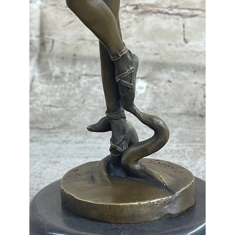 Art Deco Hot Cast Bronze Graceful Ballerina Ballet Statue Sculpture Milo Sale