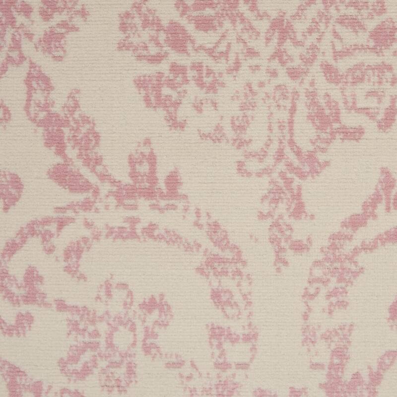 Nourison Jubilant Vintage Farmhouse Damask Area Rug