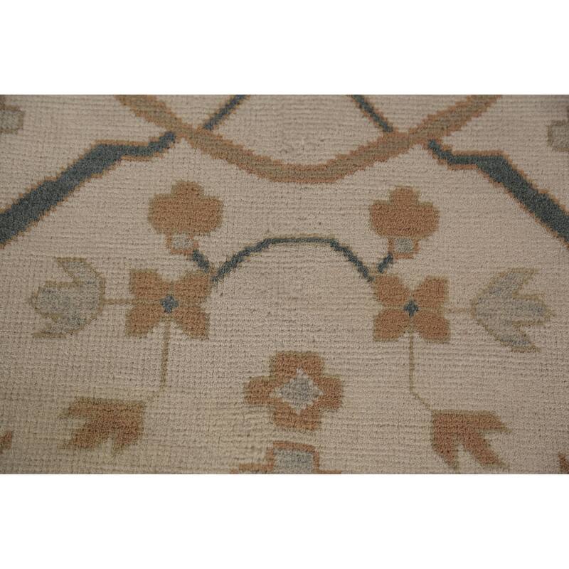 Oushak Oriental Large Area Rug Handmade Wool Carpet - 12'0" x 15'0"