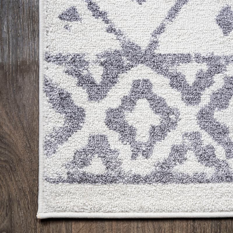 JONATHAN Y Hira Moroccan Geometric Diamond Area Rug
