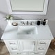 preview thumbnail 78 of 110, Altair Isla Single Bathroom Vanity Set and Aosta White Countertop with Mirror