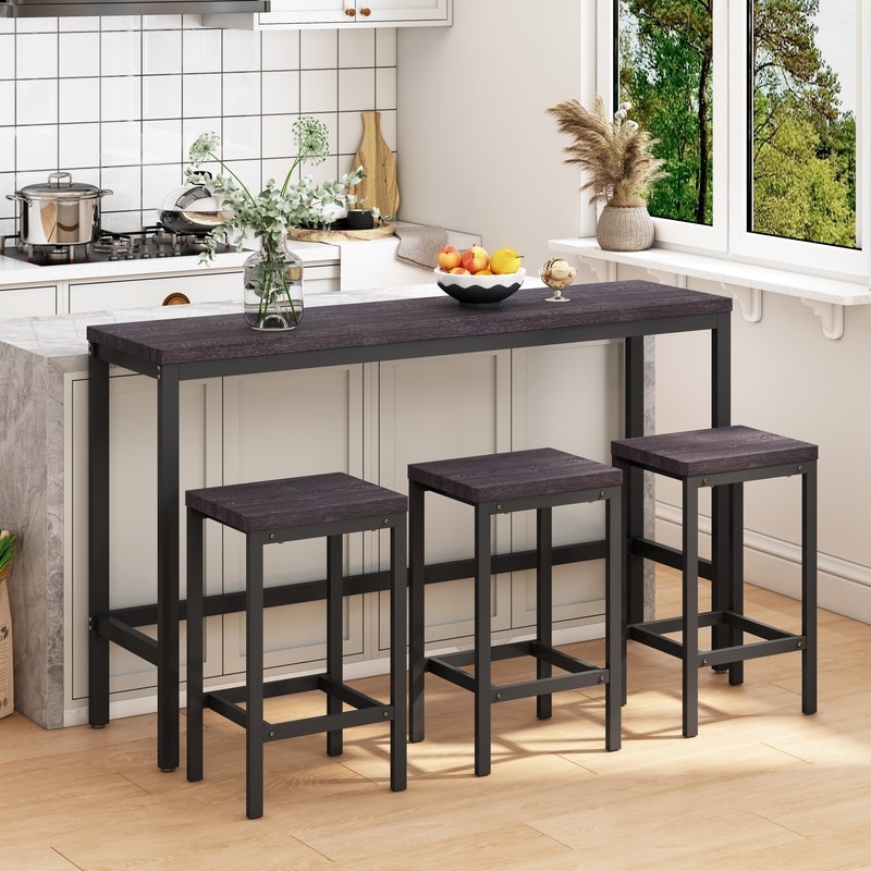 Long stool for kitchen top