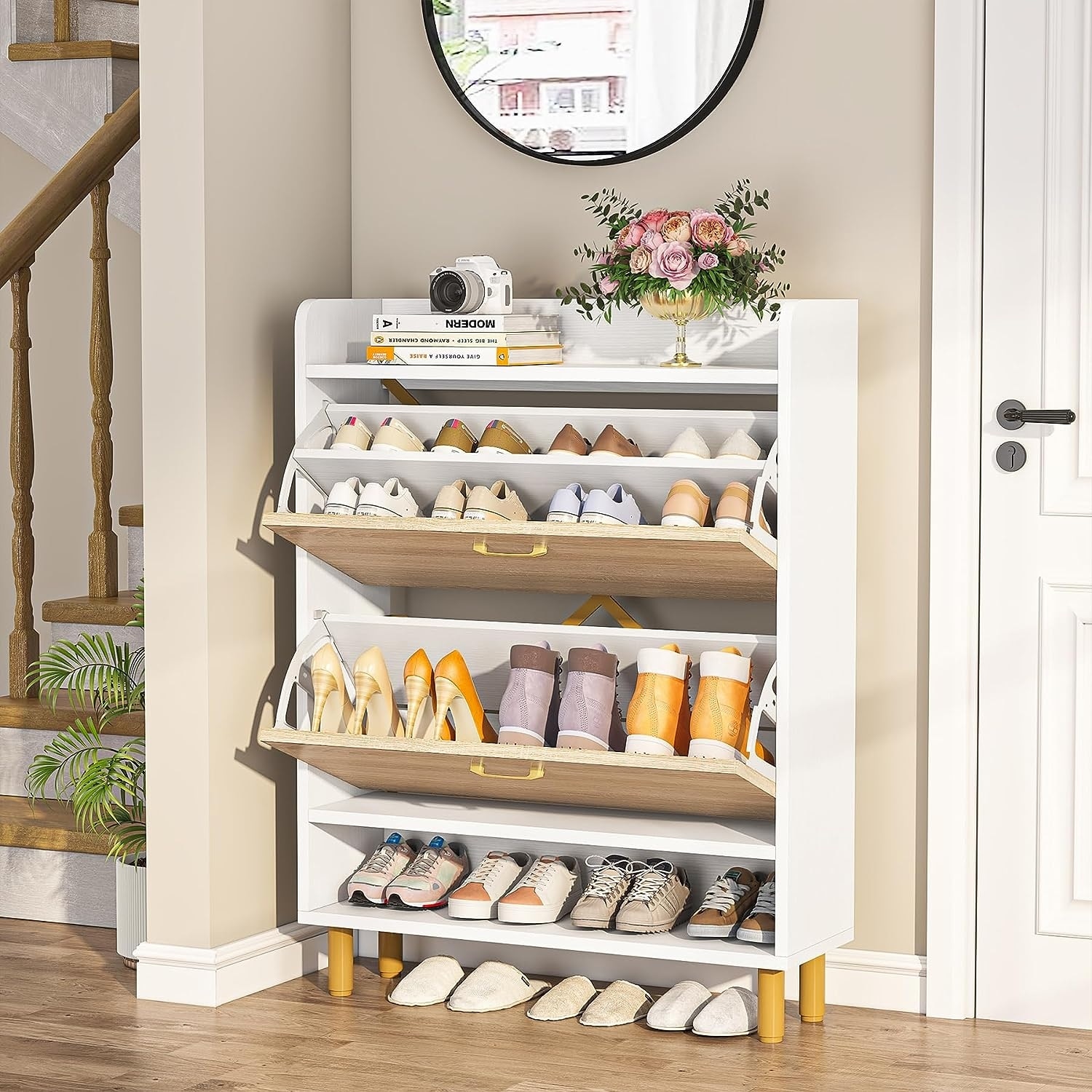 https://ak1.ostkcdn.com/images/products/is/images/direct/394950e34fa25244f1d72cefe048bff60a92e398/Shoe-Storage-Cabinet%2C-24-Pair-Shoe-Storage-with-2-Drawers%2C-Brown-White.jpg