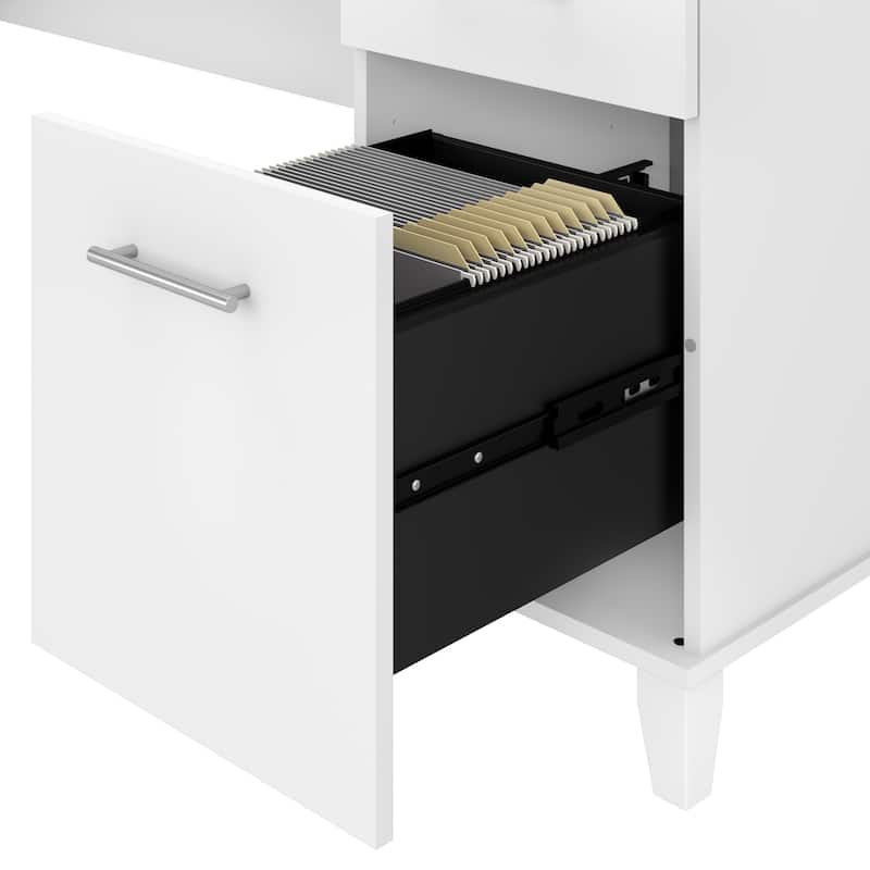 Bush Furniture Somerset 60W Office Computer Desk with Drawers
