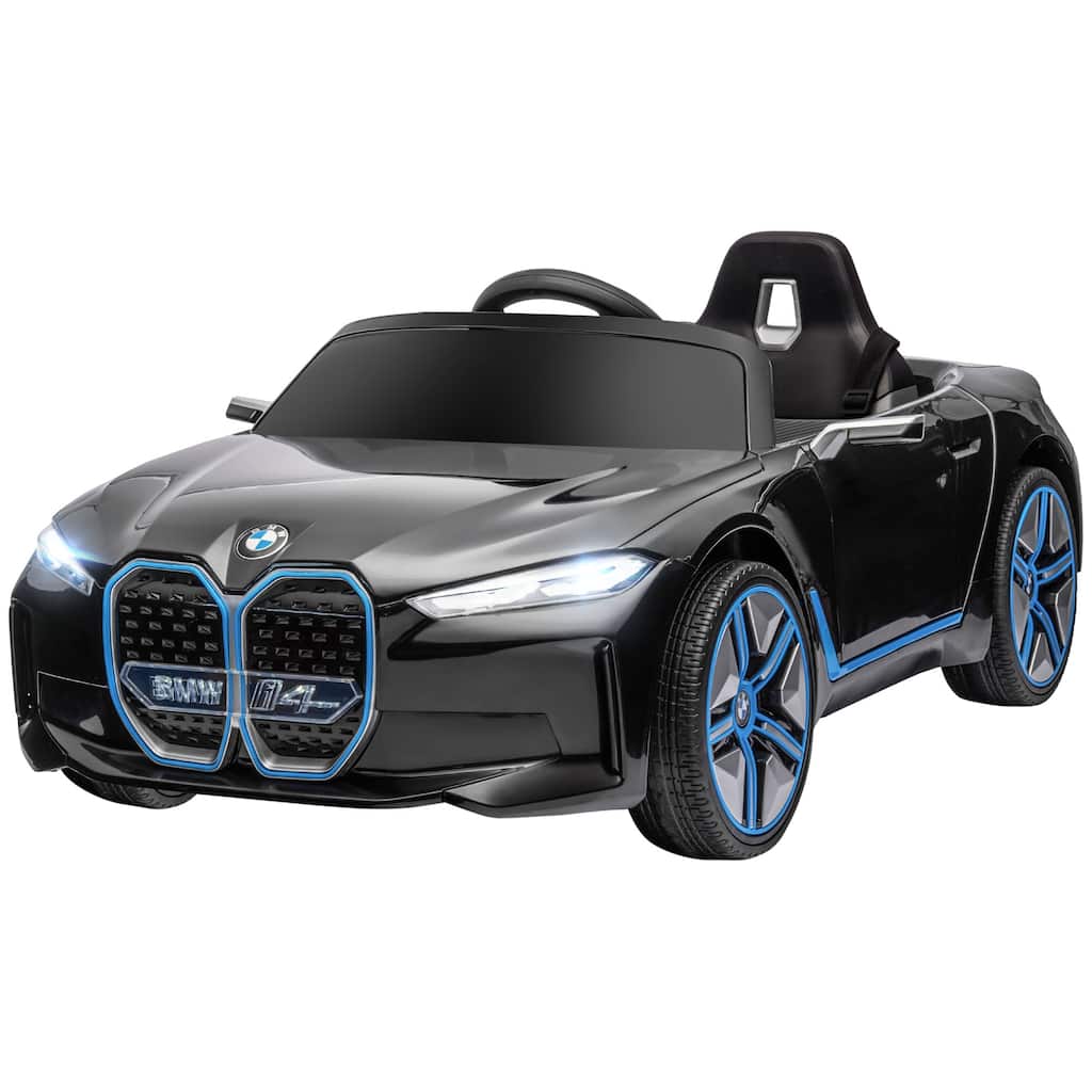 Realistic Electric Sports Car with Music, Parent Remote Control Ride on Truck, Battery Powered Electric Car with Dashboard