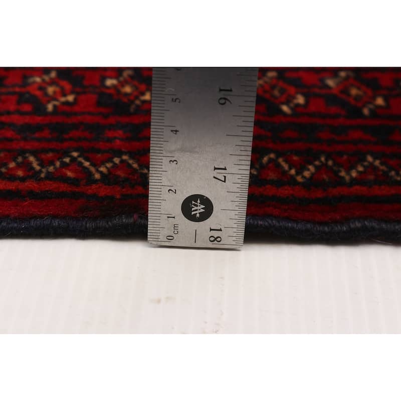 Teimani Red Rug 4'2" x 6'2" - 4'2 x 6'2