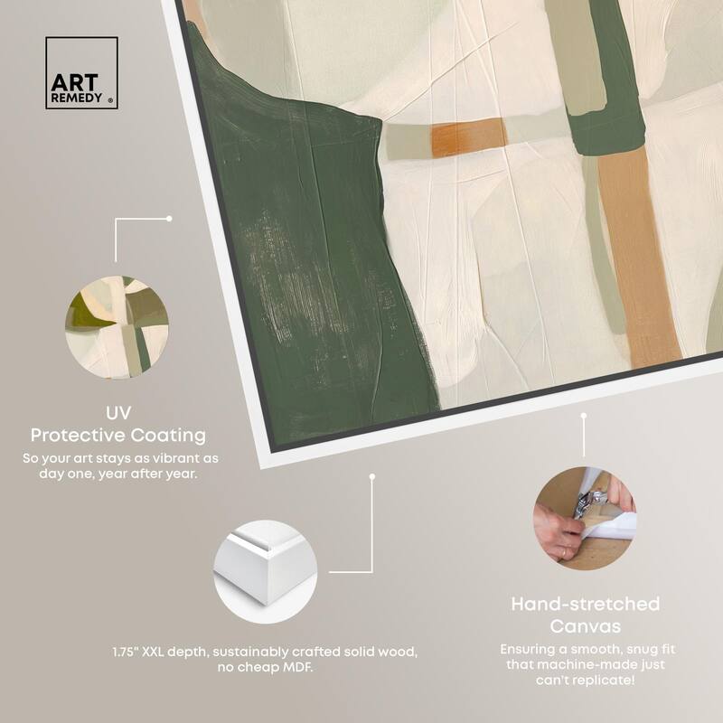 Soft Reverberations I Canvas by Art Remedy