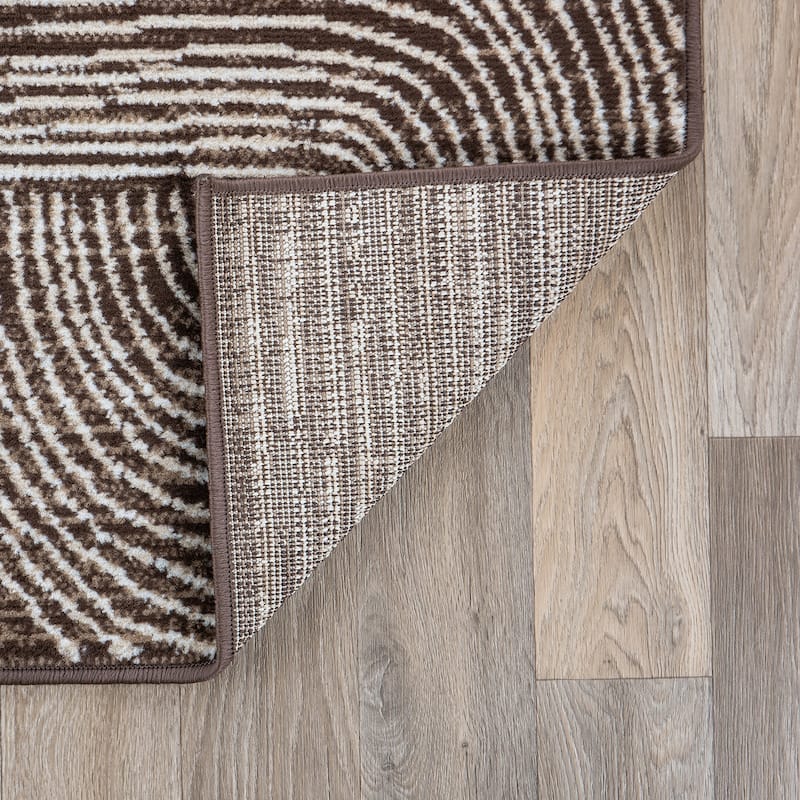 World Rug Gallery Geometric Arch Area Rug