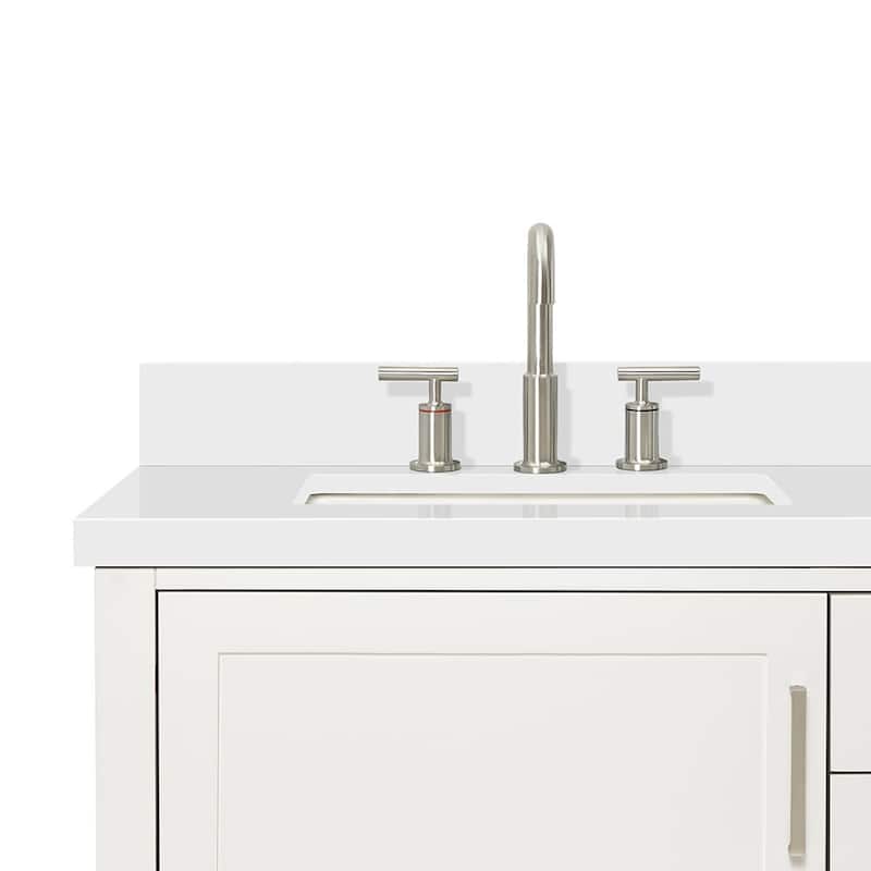 Ariel R073DWQRVO Bayhill 72" Free Standing Double Basin Vanity Set