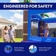 preview thumbnail 5 of 11, HeroKiddo 14 Ft. Enchanted Forest Bounce House Dual Lane Water Slide for Kids, Wet/Dry Inflatable, No Blower Included