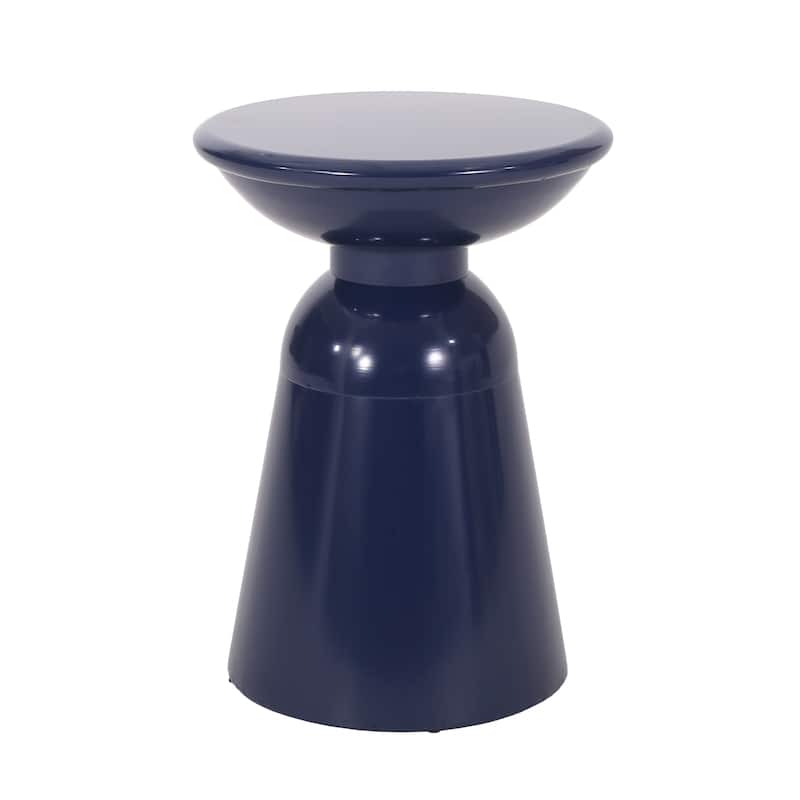 Outdoor Side Table,Cement End Tables for Patio,Garden Small Accent Decorative Stool,Table Indoor