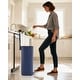 preview thumbnail 8 of 6, Square Step Trash Can, Stainless Steel Garbage Bin with Inner Bucket for Home & Office