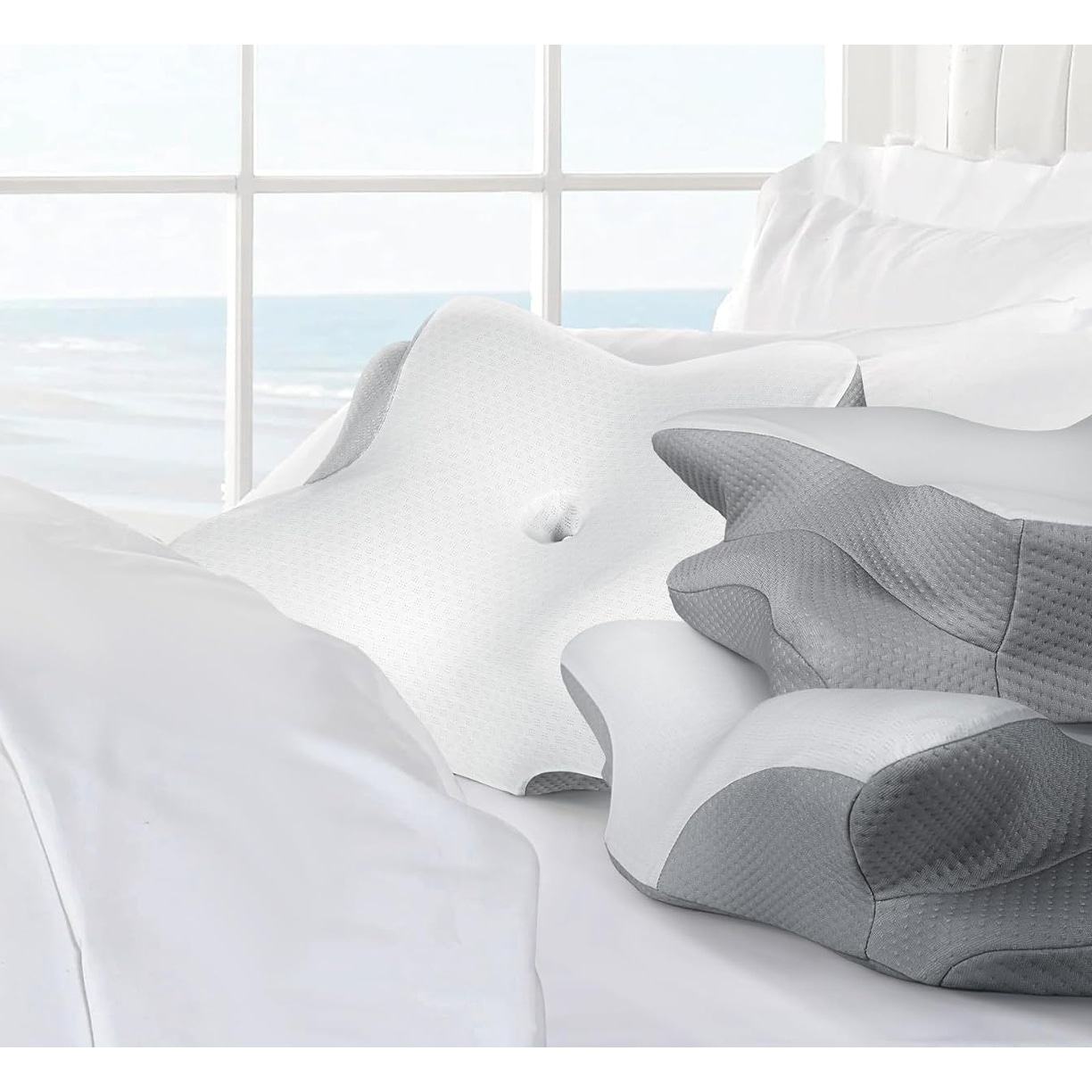 Bed bath and beyond neck support pillow 2025