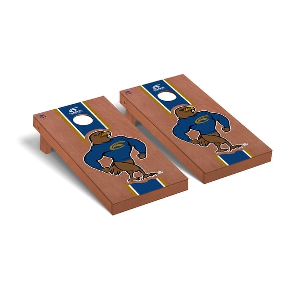 slide 2 of 5, Clarion Golden Eagles Rosewood Cornhole Board Set