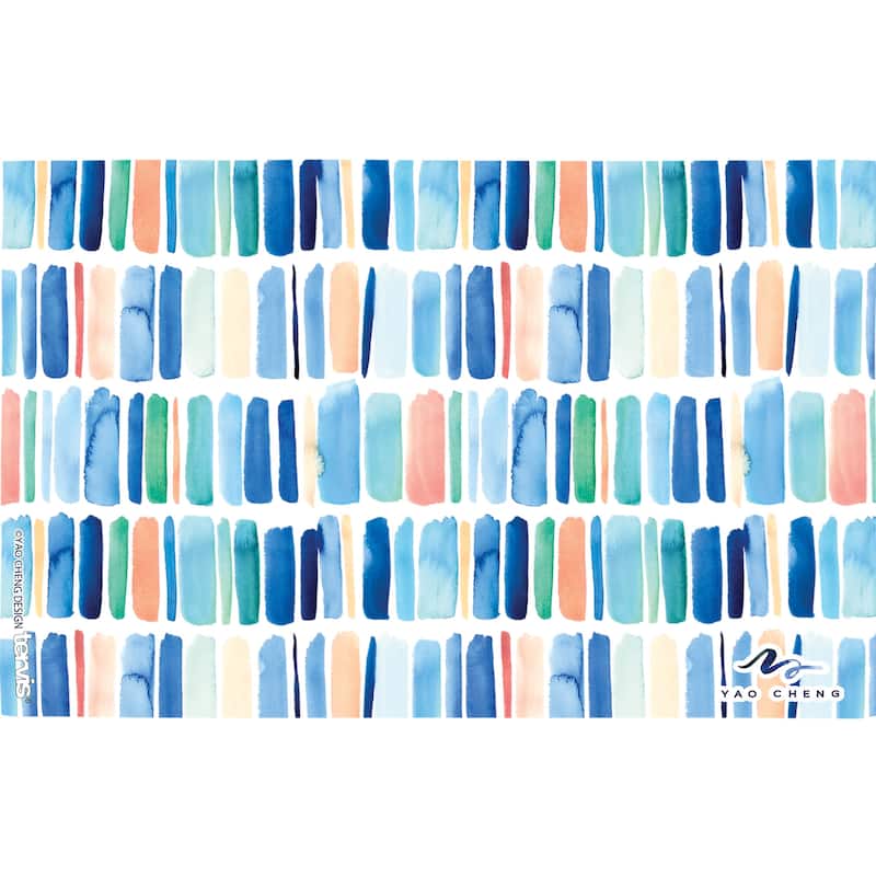 Tervis Yao Cheng - Vertical Stripes Made in USA Double Walled Insulated Travel Tumbler, Classic