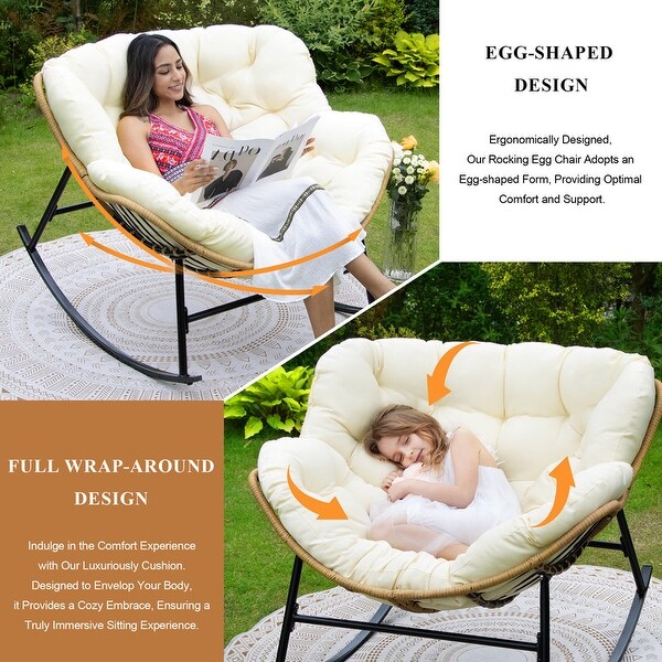 Oversize papasan chair shop