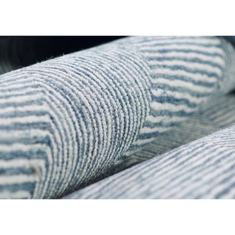 Momeni Charles Hand-tufted Wool Chevron Pattern Area Rug