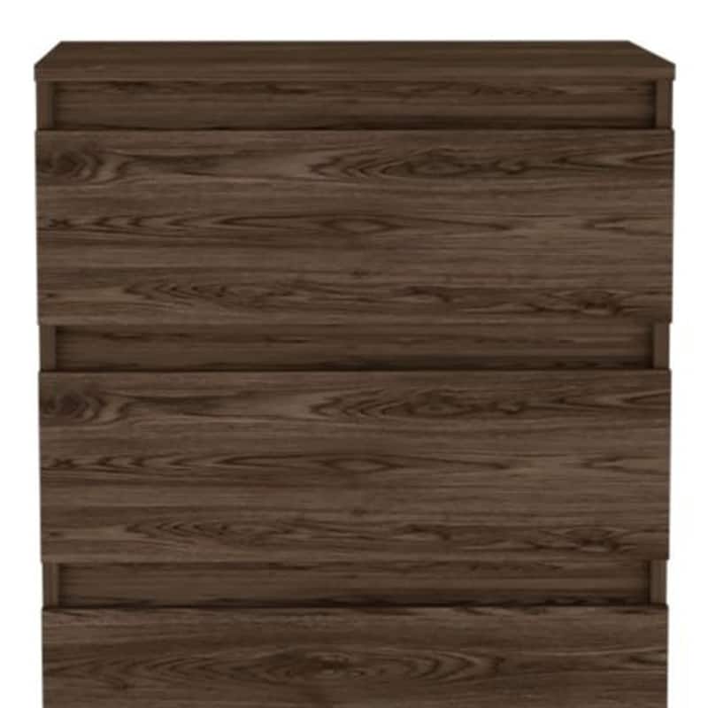2 Drawer Vertical Chest with Mirror and Jewelry Box Storage