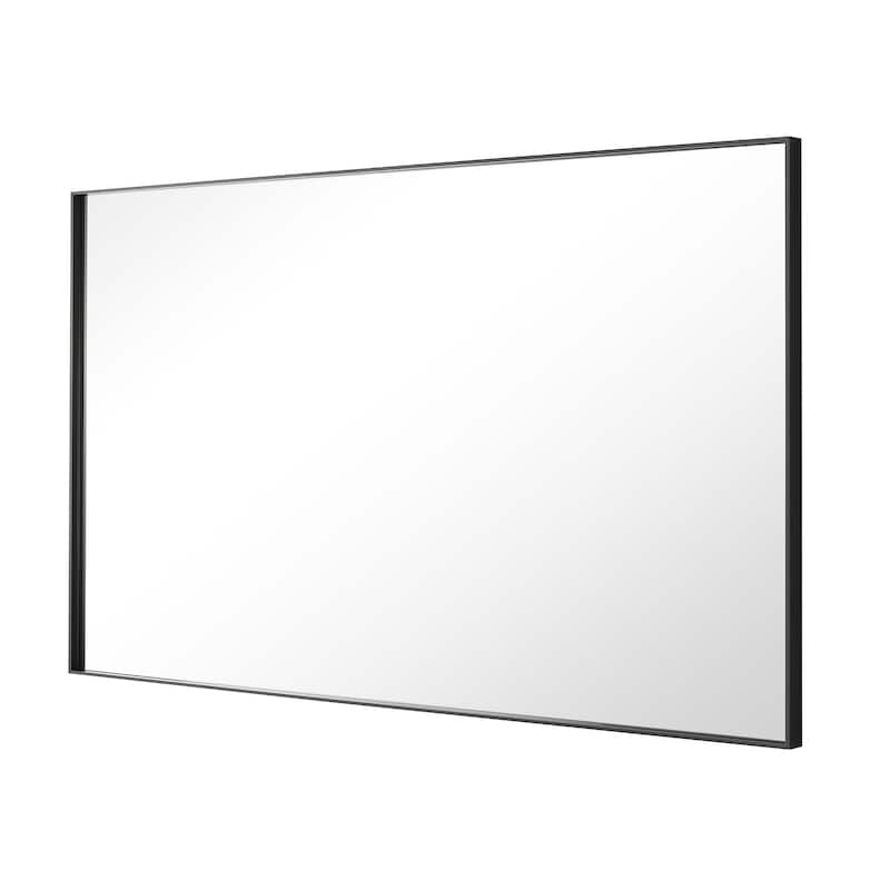 Modern Rectangle Framed Bathroom Vanity Mirror Accent Wall Mirror