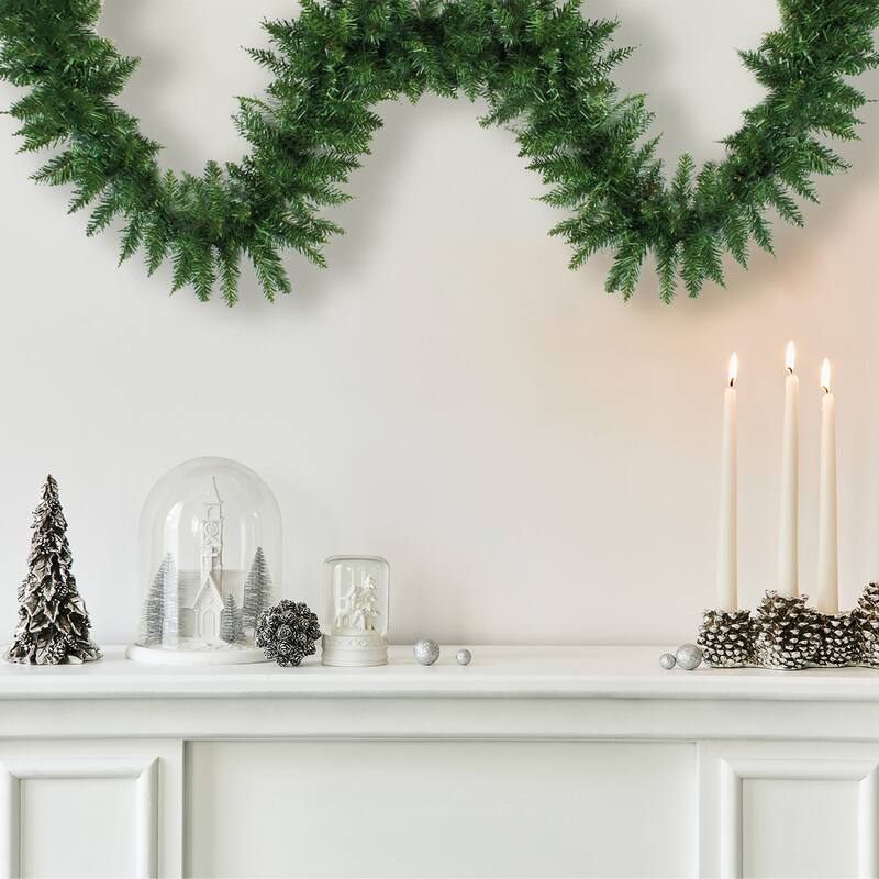 50' x 10" Buffalo Fir Commercial Christmas Garland Unlit