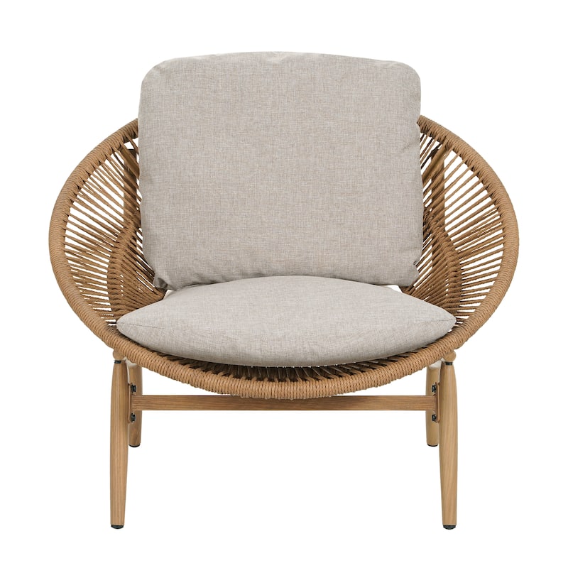Christopher Knight Home - Winterbourne Outdoor Wicker Papasan Lounge Chair