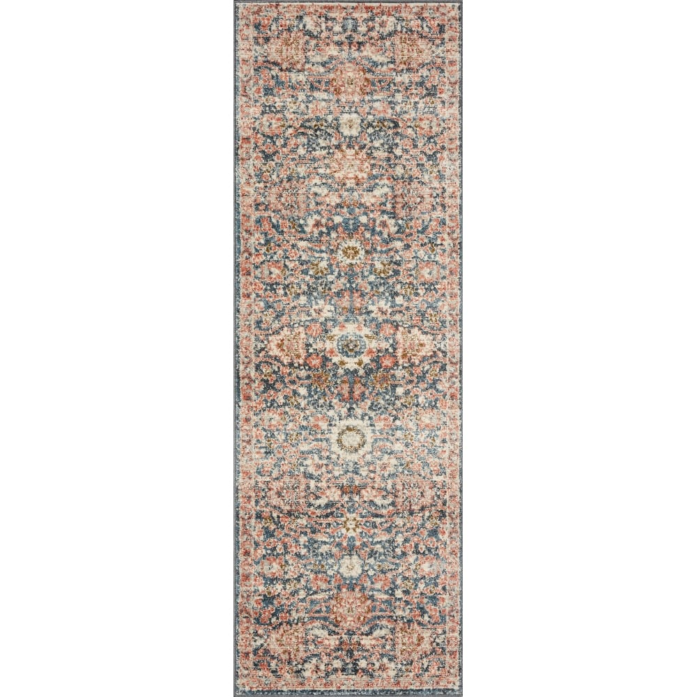 Alexander Home Valeria Distressed Shabby Chic Area Rug