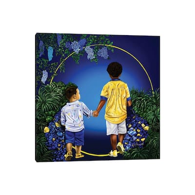 iCanvas "Journey With My Brother" by Poetically Illustrated Canvas Print