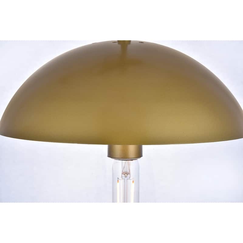 1-Light Pendant with 12 inch Clear Glass