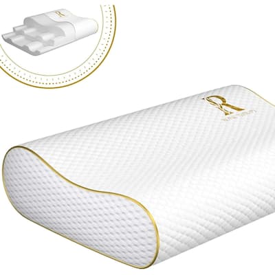 Royal Therapy Memory Foam Pillow for Neck & Shoulder Support