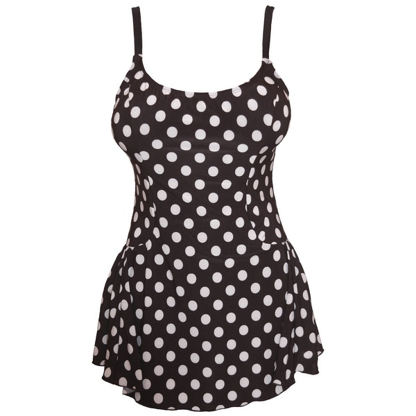 black and white plus size bathing suits