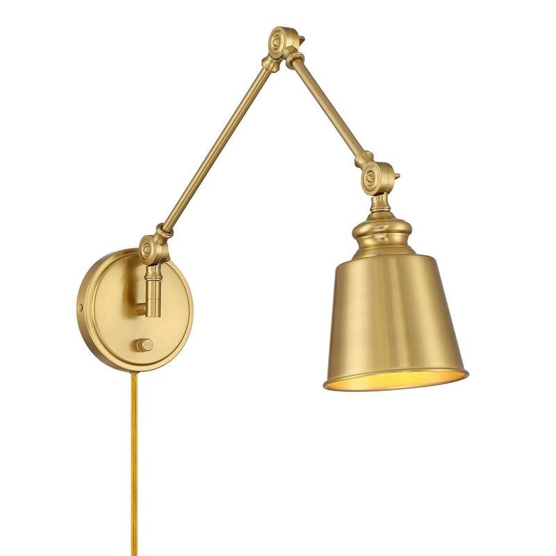 1-Light Adjustable Wall Sconce (Set of 2) By Trade Winds