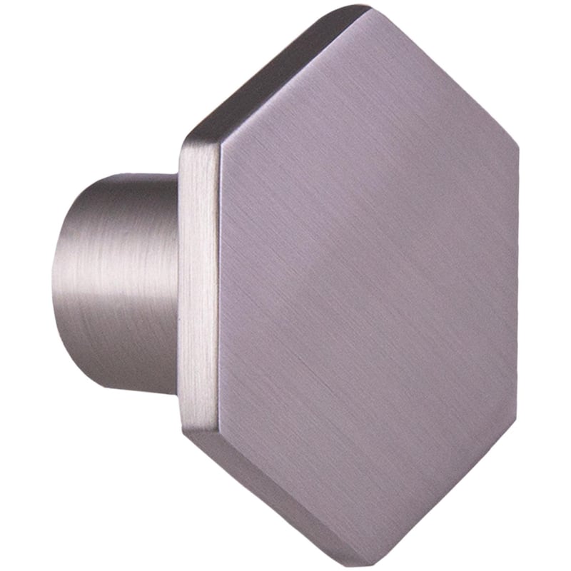 Design House 206599 Hexagon 1-3/16" Geometric Cabinet Knob - Pack of