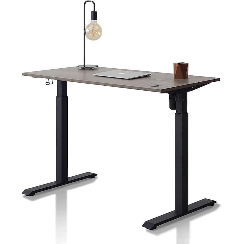 KOWO Electric Standing Desk 48" Height Adjustable Sit Stand Workstation w/Memory Preset, Home Office Desk