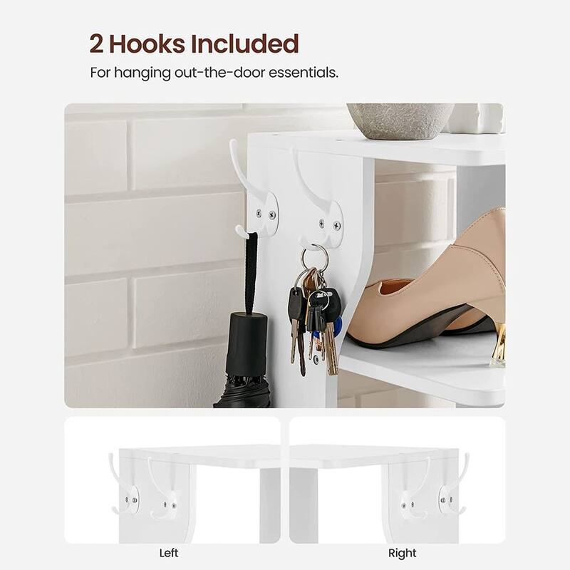 Metal Space-Saving 7-Tier Slim Shoe Storage Rack with Durable Shelves - 11.8”D x 10.4”W x 43.5”H