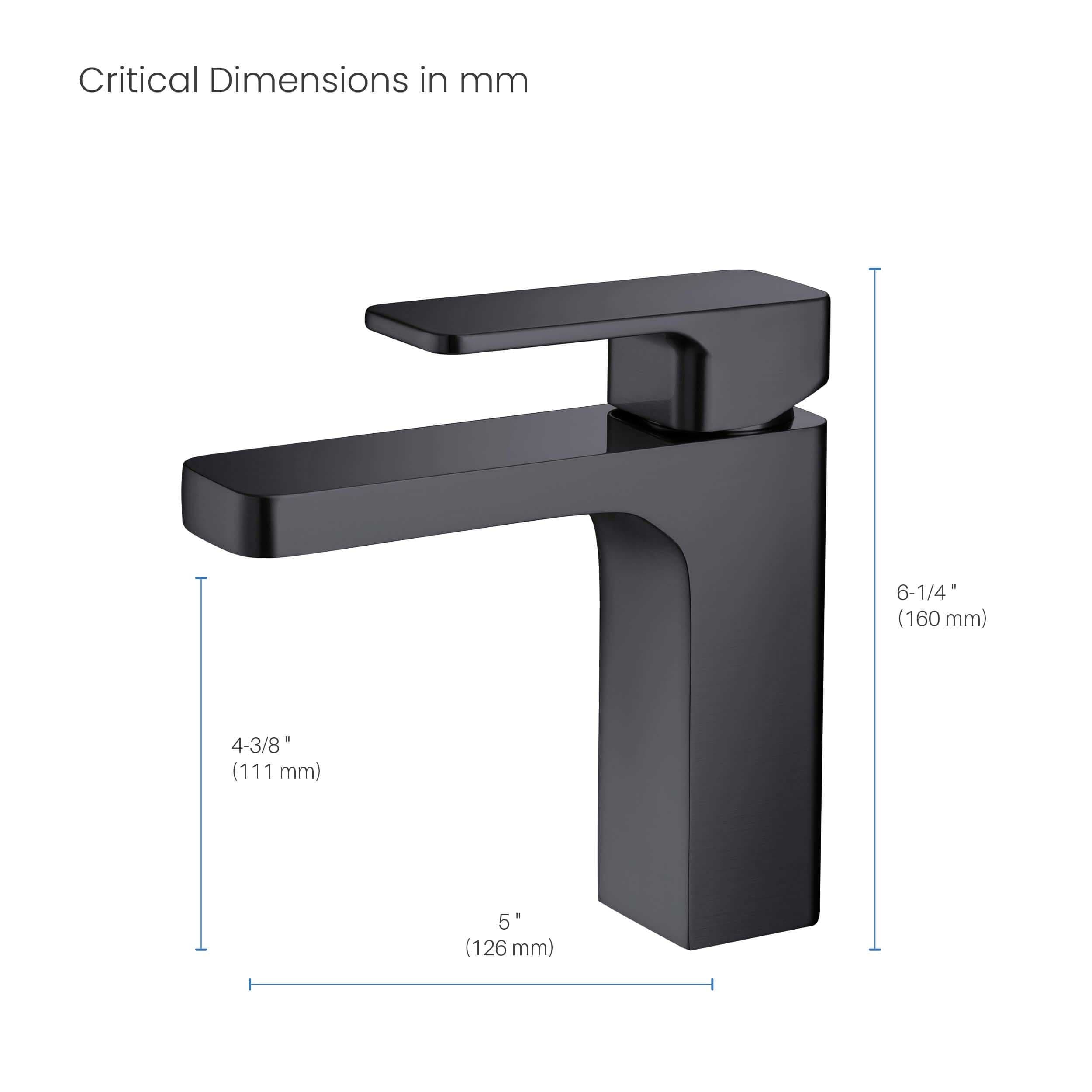 Blaze Single Handle Bathroom Sink Faucet - Overstock - 34865966