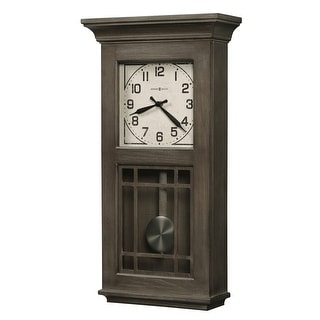 Howard Miller Amos Ash Finish Grandfather Style Wall Clock