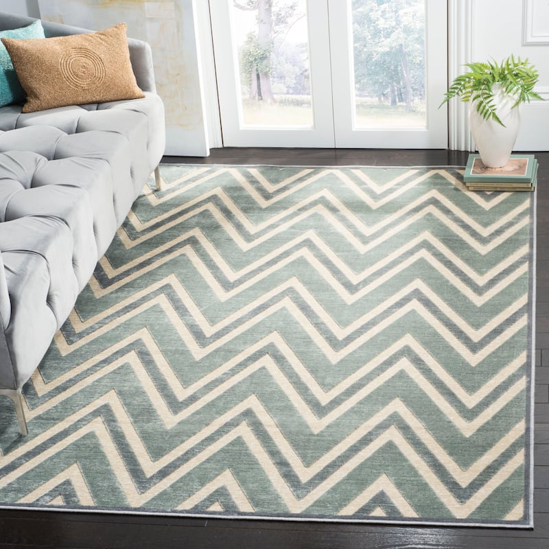 SAFAVIEH Paradise Trees Modern Viscose Rug