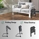 preview thumbnail 20 of 20, Portable Study Desk with Cup Holder Adjustable Folding for Home, Office,Foldable, Stable, Lightwelght, Storage