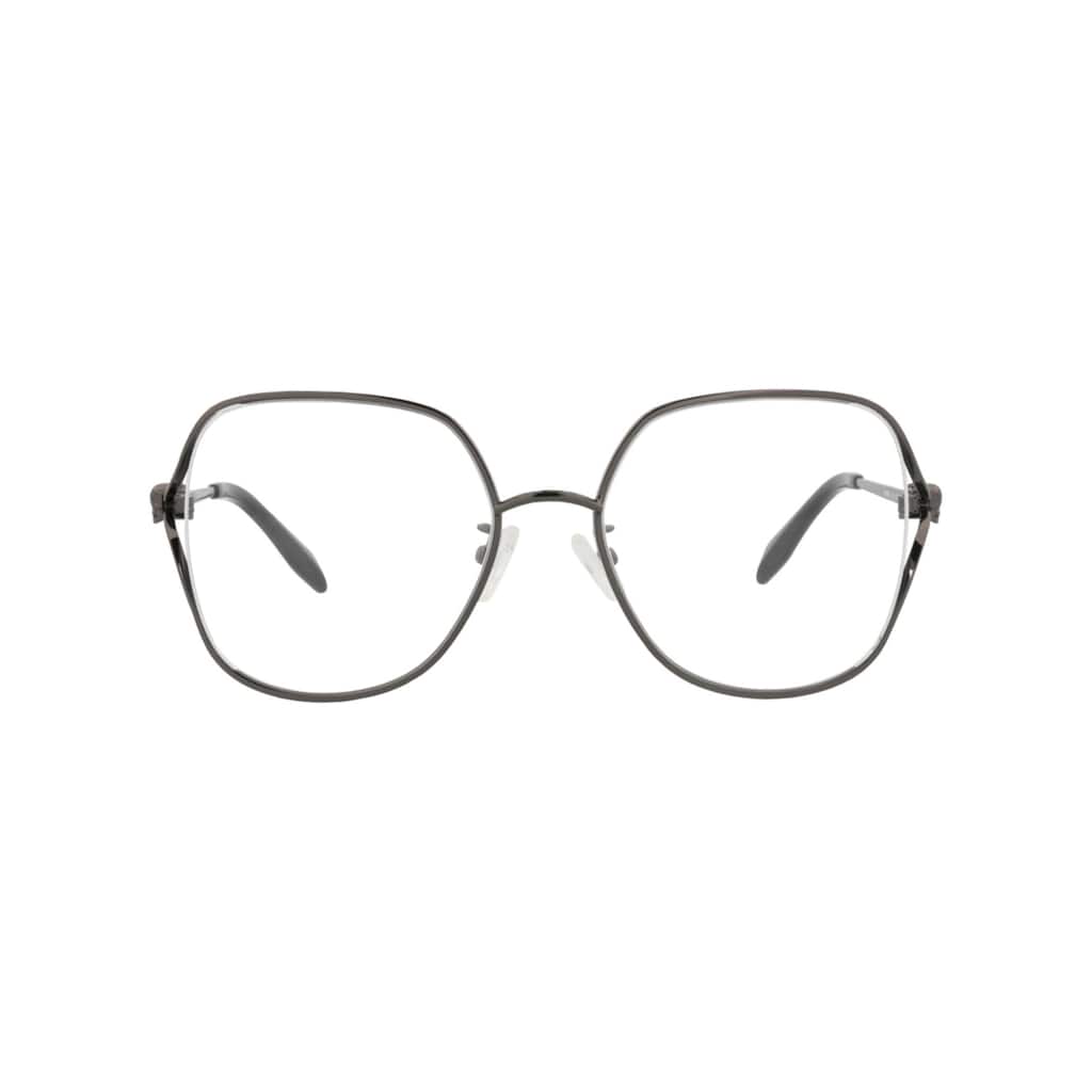 Alexander McQueen Square-Frame Metal Optical Frames