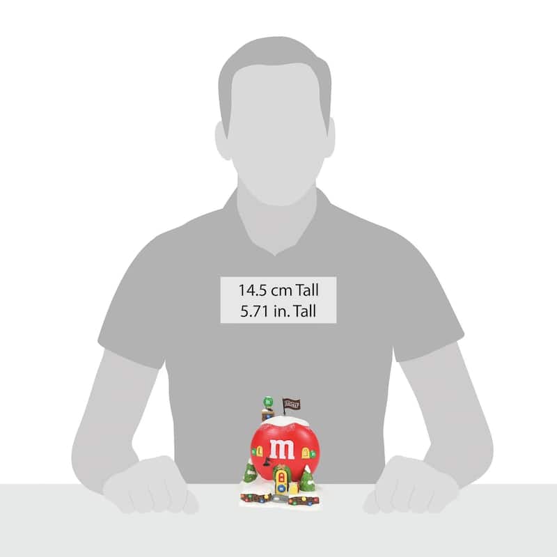 Department 56 North Pole Series Lighted Red's M&M Cottage - 6013435