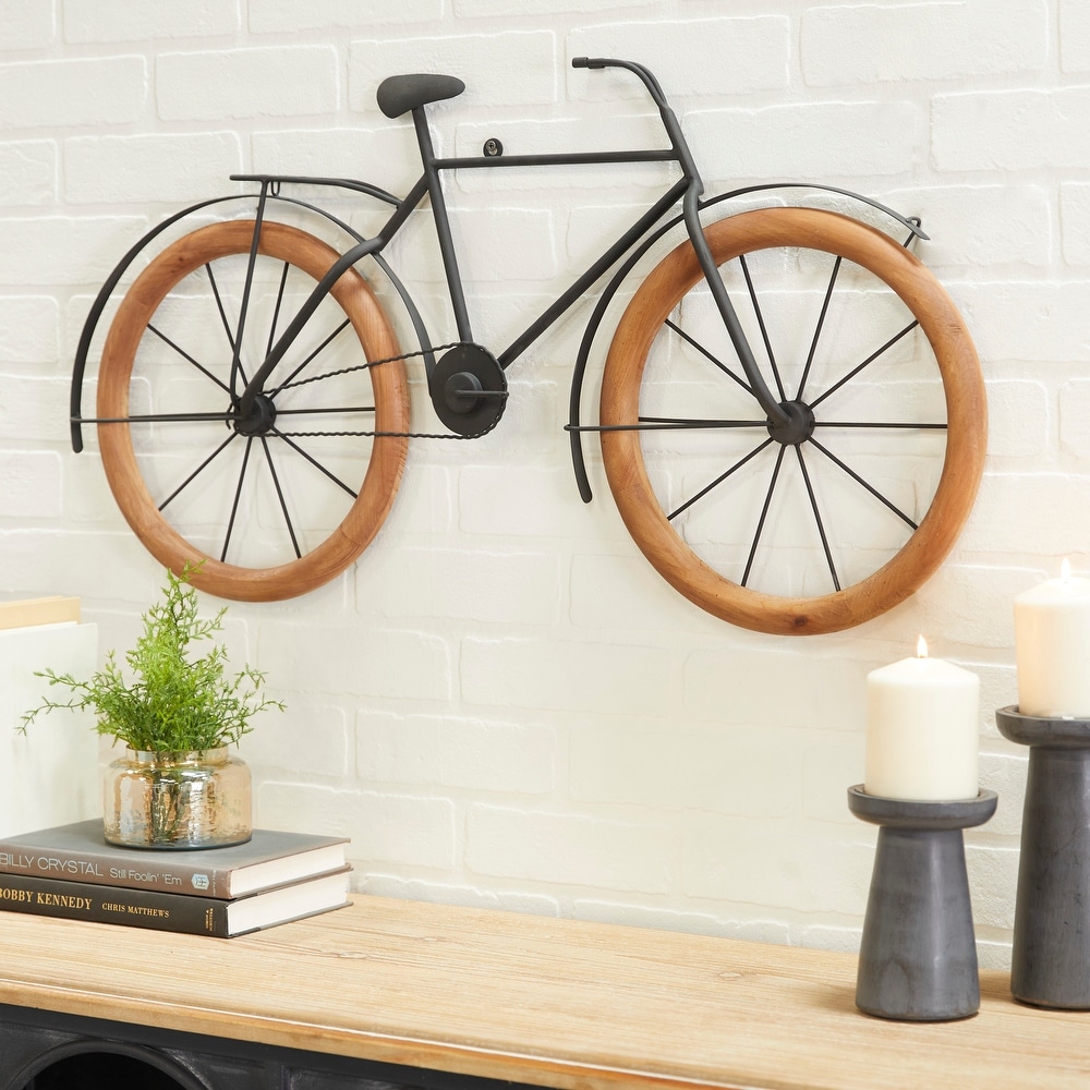 bicycle shelf decor