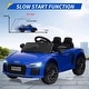 preview thumbnail 25 of 41, 12V Kids Ride On Toy Car, Licensed by Audi Toy Car with Remote Control