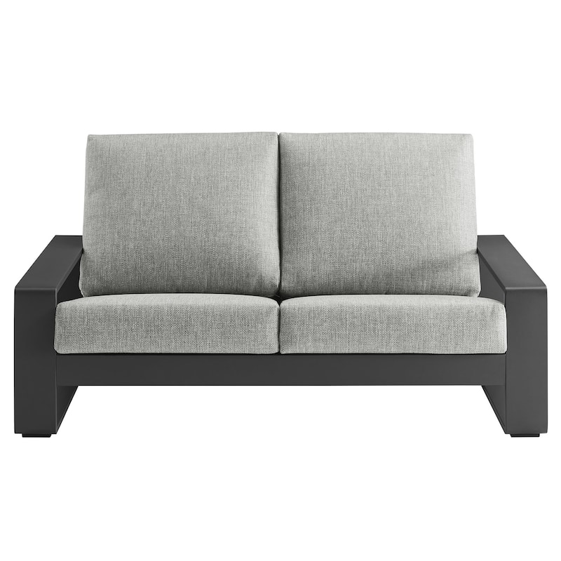 Lirienne Outdoor Patio Aluminum Loveseat