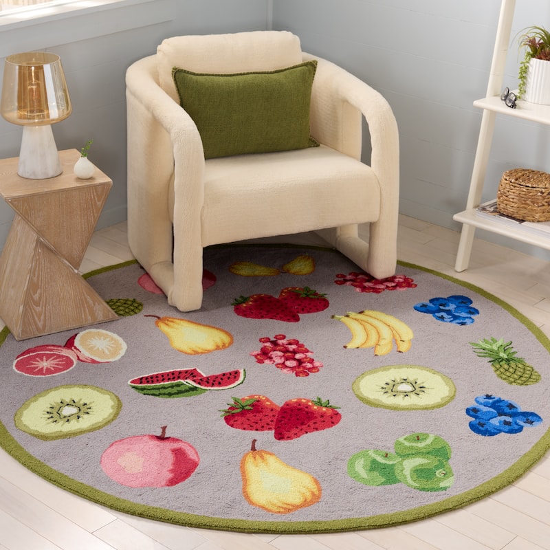 SAFAVIEH Handmade Chelsea Sefkije French Country Fruit Wool Rug