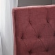 preview thumbnail 20 of 22, Gentry Tufted Fabric Dining Chair (Set of 2) by Christopher Knight Home